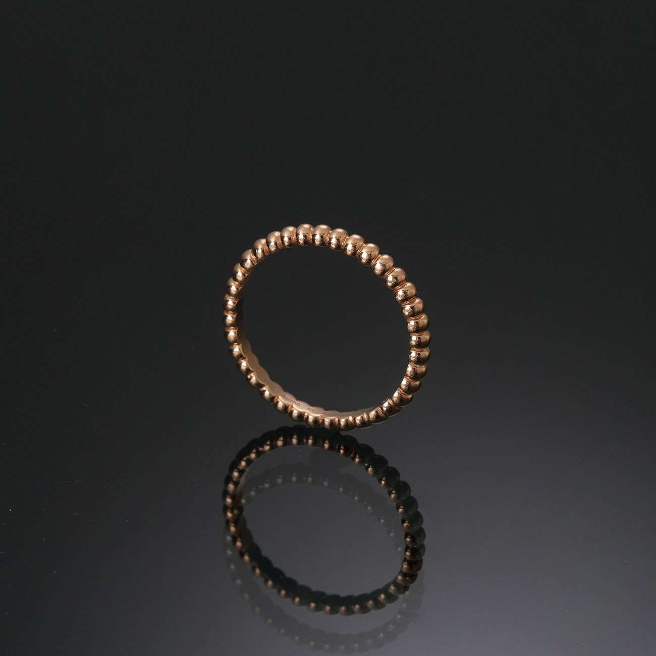 VAN CLEEF & ARPELS(USED)반클리프 뻬를리 골드 비즈링 스몰#51